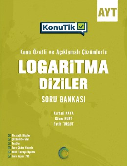 9786257434751.jpg OKYANUS YAYINCILIK Ayt KonuTik Logaritma Diziler Soru Bankası - Görsel 1