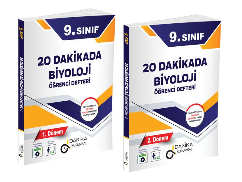 9_BIYOLOJI_DEFTER_1-2_DONEM.png 20 DAKİKA YAYINLARI 9. SINIF BİYOLOJİ ÖĞRENCİ DEFTERİ 2.DÖNEM - Görsel 1