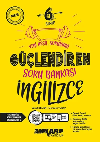 ANKARA YAYINLARI 6.SINIF İNGİLİZCE SORU BANKASI