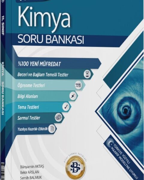 BİLGİ SARMAL YAYINLARI 11.SINIF KİMYA MAARİF SORU BANKASI