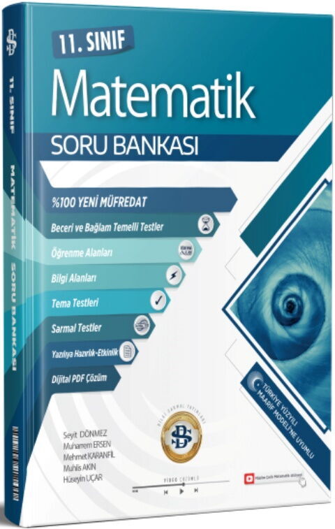 BİLGİ SARMAL 11 MATEMATİK BİLGİ SARMAL YAYINLARI 11.SINIF MATEMATİK MAARİF SORU BANKASI - Görsel 1