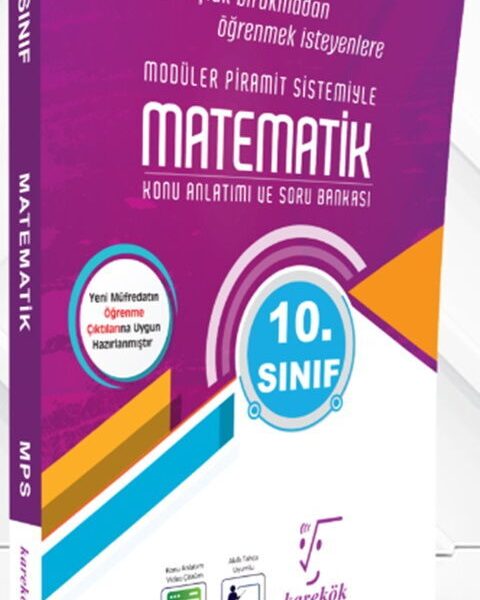 KAREKÖK YAYINLARI 10.SINIF KİMYA MPS (MODÜLER PİRAMİT SİSTEMİ)