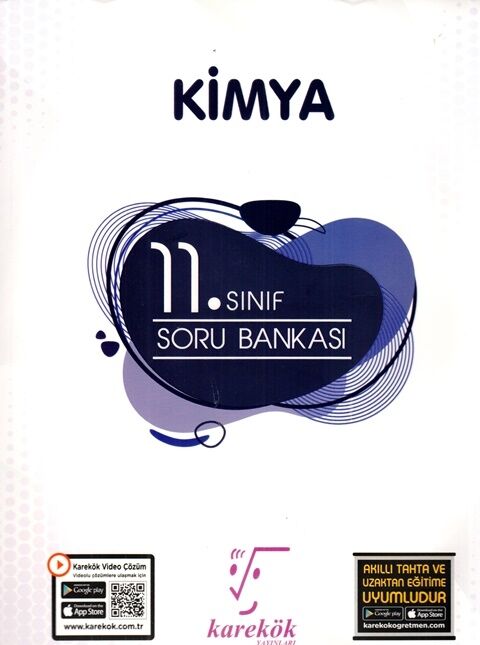KAREKÖK YAYINLARI 11.SINIF KİMYA SORU BANKASI KAREKÖK YAYINLARI 11.SINIF KİMYA SORU BANKASI - Görsel 1
