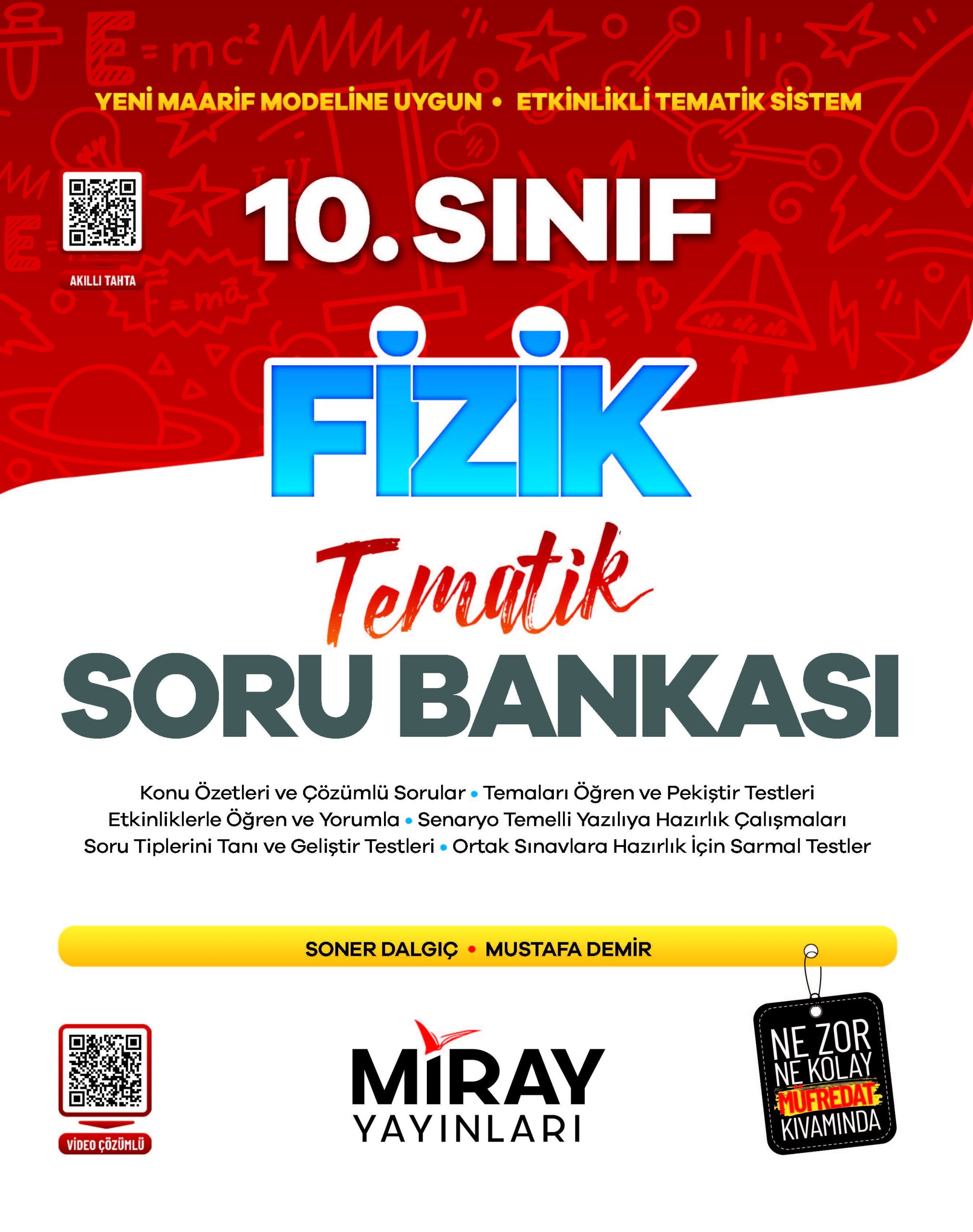 MİRAY YAYINLARI 10. Sınıf Fizik Konu Özetli Tematik Soru Bankası001 MİRAY YAYINLARI 10. Sınıf Fizik Konu Özetli Tematik Soru Bankası - Görsel 1