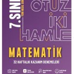 STARFEN YAYINLARI 7.SINIF MATEMATİK 32 HAMLE HAFTALIK KAZANIM