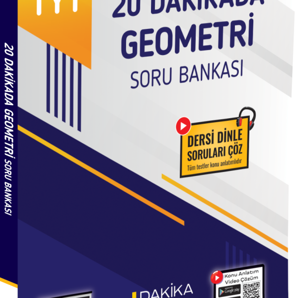 20 DAKİKA YAYINLARI TYT 20 DAKİKA GEOMETRİ KURUMSAL SORU BANKASI