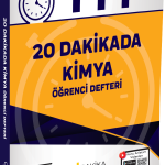20 DAKİKA YAYINLARI TYT KİMYA ÖĞRENCİ DEFTERİ