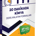 20 DAKİKA YAYINLARI TYT KİMYA DERS ANLATIM FORMALARI