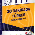 20 DAKİKA YAYINLARI TYT TÜRKÇE ÖĞRENCİ DEFTERİ