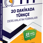 20 DAKİKA YAYINLARI TYT TÜRKÇE DERS ANLATIM FORMALARI