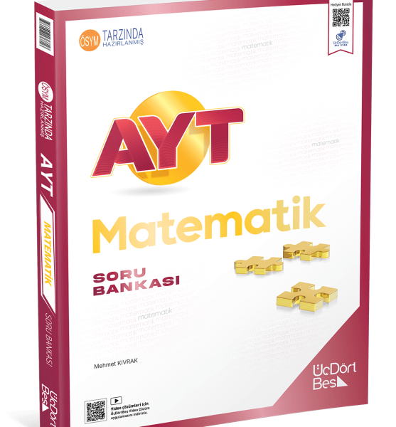 ÜÇ DÖRT BEŞ YAYINLARI AYT MATEMATİK SORU BANKASI