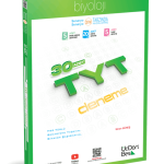 ÜÇ DÖRT BEŞ YAYINLARI TYT BİYOLOJİ 30 LU DENEME