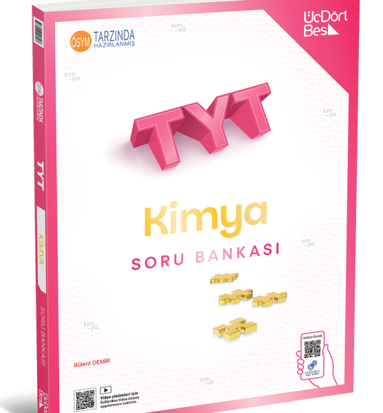 ÜÇ DÖRT BEŞ YAYINLARI TYT KİMYA SORU BANKASI