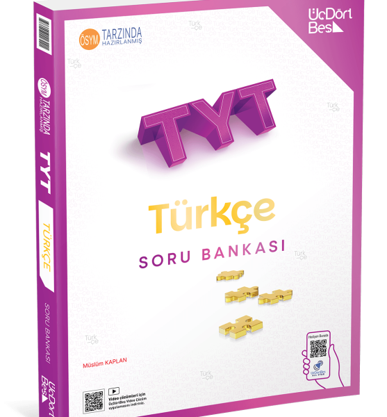 ÜÇ DÖRT BEŞ YAYINLARI TYT TÜRKÇE SORU BANKASI