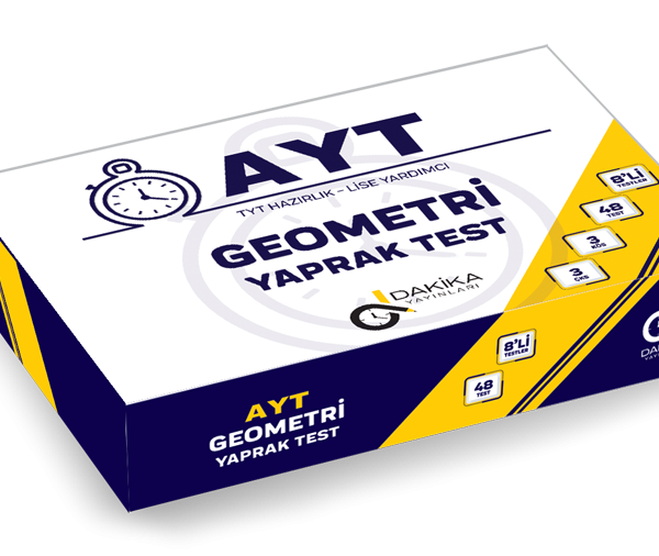 20 DAKİKA YAYINLARI AYT GEOMETRİ YAPRAK TEST