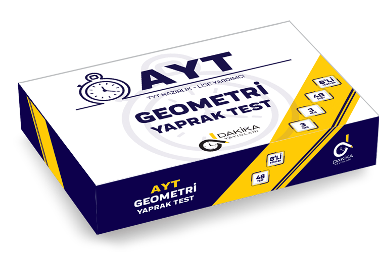YT-AYT-geometri-1.png 20 DAKİKA YAYINLARI AYT GEOMETRİ YAPRAK TEST - Görsel 1