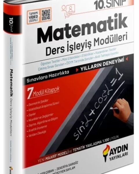 AYDIN YAYINLARI 10. Sınıf Matematik Ders İşleyiş Modülleri