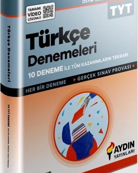 AYDIN YAYINLARI TYT Türkçe 10 Deneme