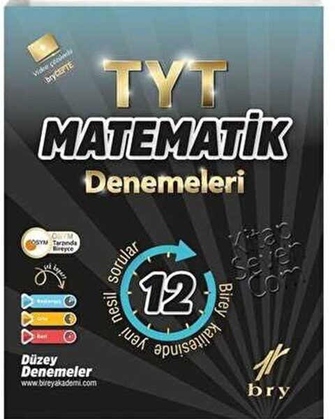 BİREY PLE YAYINLARI TYT - Branş Denemeleri - Matematik-Geometri (12 li)