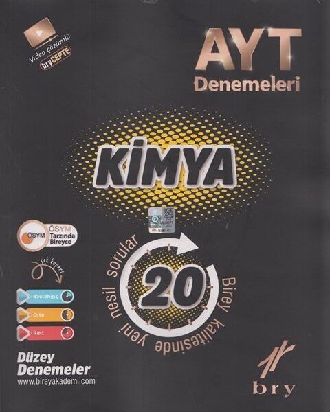 BİREY PLE YAYINLARI AYT - Branş Denemeleri - Kimya (20 li)