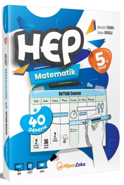 hiper-zeka-yayinlari-5-sinif-hep_MTA0MjUyNTQyMA_1.jpg HİPER ZEKA YAYINLARI 5. Sınıf HEP Matematik Haftalık Deneme Föyleri - Görsel 1