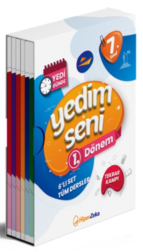 hiper-zeka-yayinlari-7-sinif-yed_MTA4NjIwMDQxNg_1.jpg HİPER ZEKA YAYINLARI 7. Sınıf Yedim Seni Birinci Dönem Tekrar Kampı - Görsel 1