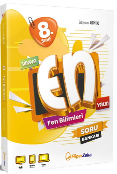 hiper-zeka-yayinlari-8-sinif-en-_MTA0NjU1NTMwNw_1.jpg HİPER ZEKA YAYINLARI 8. Sınıf EN Fen Bilimleri Soru Bankası - Görsel 1