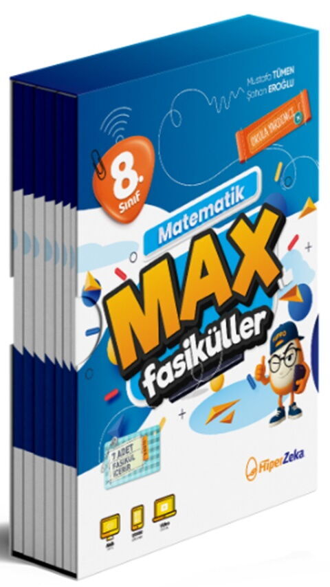 hiper-zeka-yayinlari-8-sinif-mat_MTA0NjYyMzgzOA_1.jpg HİPER ZEKA YAYINLARI 8. Sınıf MAX Matematik Fasiküller - Görsel 1