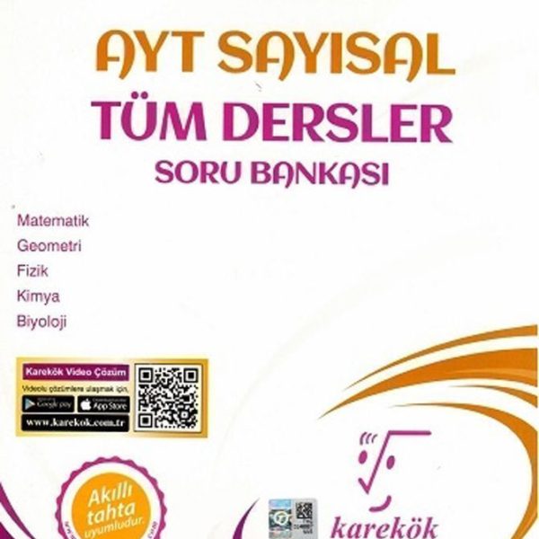 KAREKÖK YAYINLARI AYT TÜM DERSLER SAYISAL SORU BANKASI