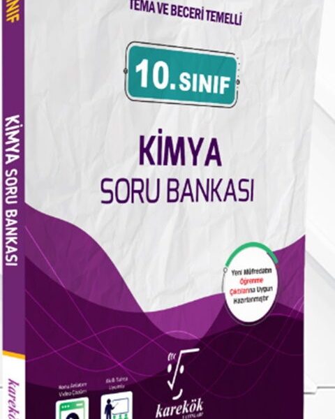 KAREKÖK YAYINLARI 10.SINIF KİMYA SORU BANKASI