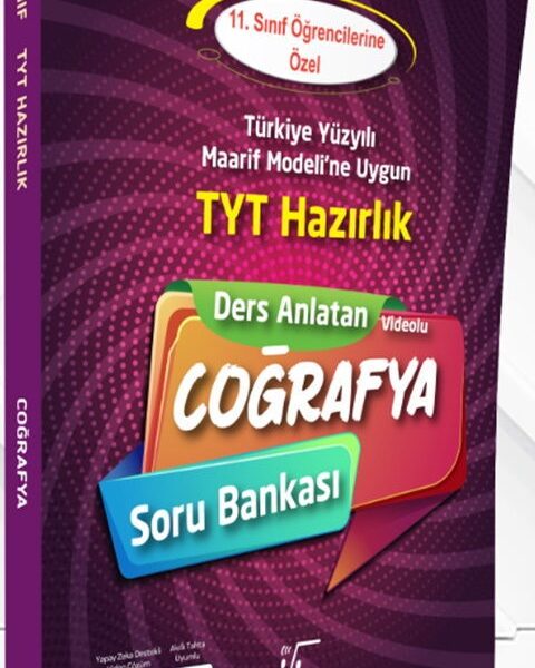 KAREKÖK YAYINLARI 11.SINIF TYT HAZIRLIK DERS ANLATAN COĞRAFYA SORU BANKASI