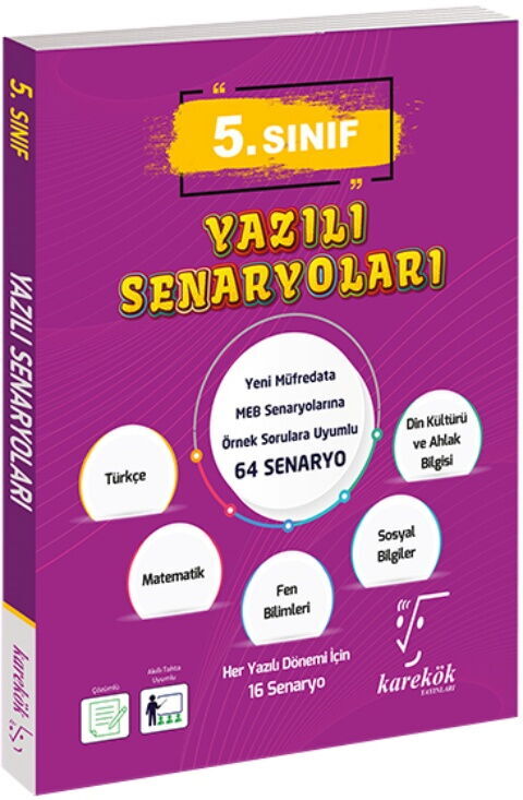 karekok-yayinlari-5-sinif-yazili_MTA1MDE3MzgwNQ_1.jpg KAREKÖK YAYINLARI 5.SINIF YAZILI SENARYOLARI - Görsel 1