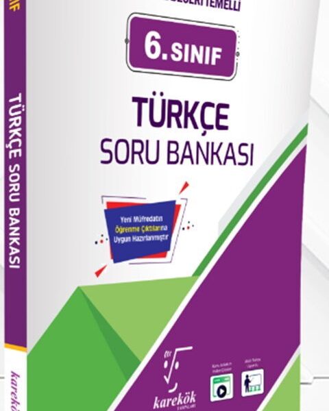 KAREKÖK YAYINLARI 6.SINIF TÜRKÇE SORU BANKASI