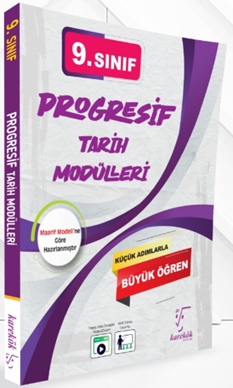 karekok-yayinlari-9-sinif-progre_MTA3Njc1MzIwNA_1.jpg KAREKÖK YAYINLARI 9.SINIF PROGRESİF TARİH MODÜLLERİ - Görsel 1