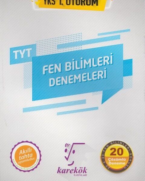 KAREKÖK YAYINLARI TYT FEN BİLİMLERİ DENEMELERİ