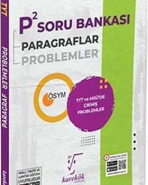 KAREKÖK YAYINLARI TYT P2 SORU BANKASI