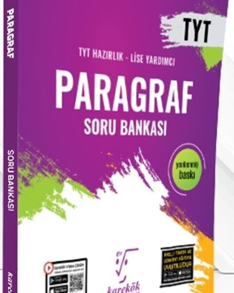 KAREKÖK YAYINLARI TYT PARAGRAF SORU BANKASI