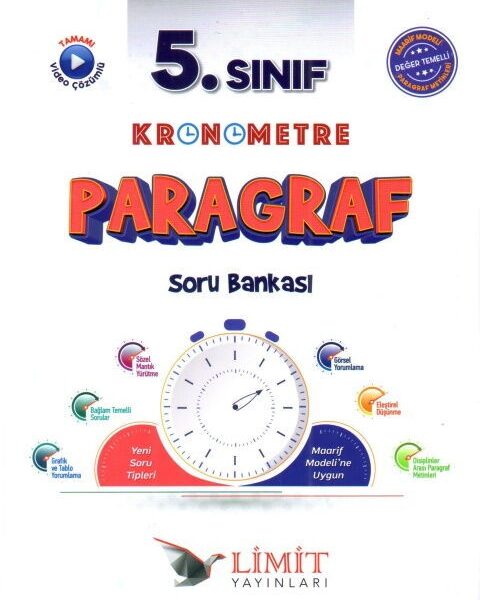 LİMİT YAYINLARI 5.SINIF PARAGRAF SORU BANKASI