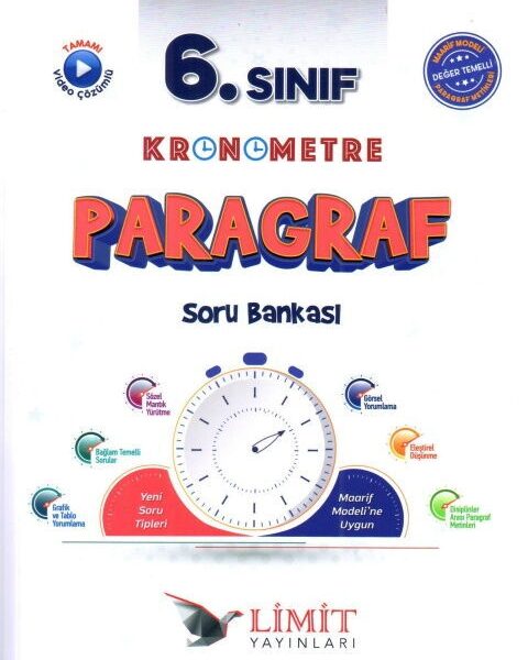 LİMİT YAYINLARI 6.SINIF PARAGRAF SORU BANKASI