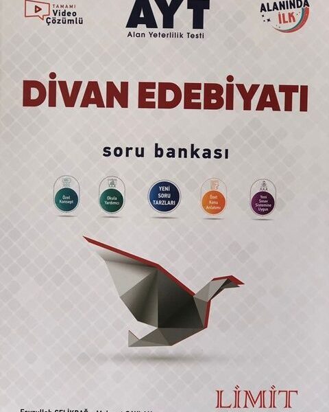 LİMİT YAYINLARI AYT DİVAN EDEBİYATI SORU BANKASI