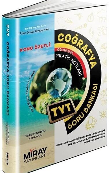 MİRAY YAYINLARI TYT Coğrafya Konu Özetli Soru Bankası