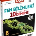 MİRAY YAYINLARI 8. Sınıf Fen Bilimleri 10 Deneme
