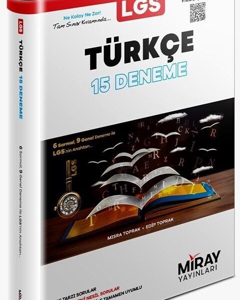 MİRAY YAYINLARI 8. Sınıf Türkçe 15 Deneme