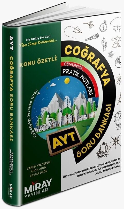 miray-yayinlari-ayt-cografya-kon_83638_1.jpg MİRAY YAYINLARI AYT Coğrafya Konu Özetli Soru Bankası - Görsel 1