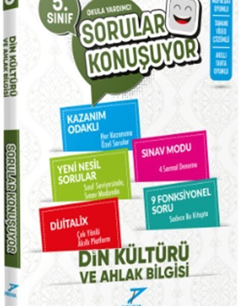 PRUVA AKADEMİ YAYINLARI 5. SINIF SORULAR KONUŞUYOR SORU BANKASI DİN KÜLTÜRÜ