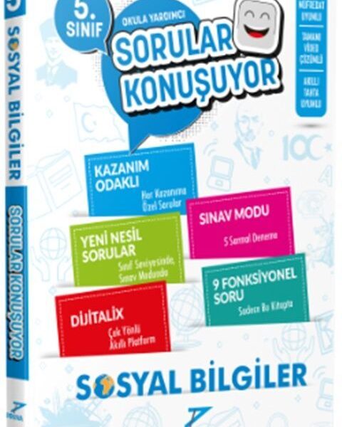 PRUVA AKADEMİ YAYINLARI 5. SINIF SORULAR KONUŞUYOR SORU BANKASI SOSYAL BİLGİLER