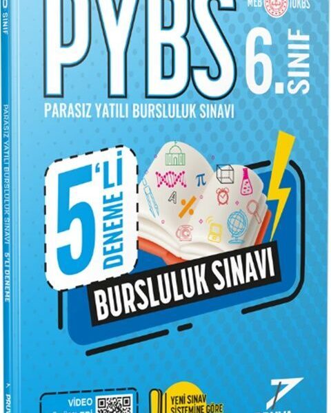 PRUVA AKADEMİ YAYINLARI 6. SINIF BURSLULUK 5 Lİ DENEME