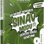 PRUVA AKADEMİ YAYINLARI 8. SINIF SINAV MODU BRANŞ DENEMESİ DİN KÜLTÜRÜ