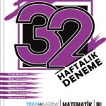 PRUVA AKADEMİ YAYINLARI 8. SINIF 32 HAFTA MATEMATİK