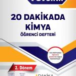 20 DAKİKA YAYINLARI 10. SINIF KİMYA ÖĞRENCİ DEFTERİ 2.DÖNEM